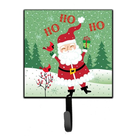 Carolines Treasures Merry Christmas Santa Claus Ho Ho Ho Leash or Key Holder VHA3016SH4